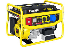 Бензиновый генератор Steher GS-8000Е с электростартером, 7000 Вт от Водопад  фото 1