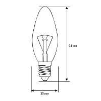 Лампа накаливания Camelion MIC B CL 9871 60 Вт, E27 от Водопад  фото 2