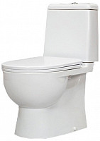 Унитаз-компакт Sanita Luxe Best WC.CC/Best/2-DM/WHT.G/S1 Comfort белый S1 с сиденьем микролифт от Водопад  фото 1