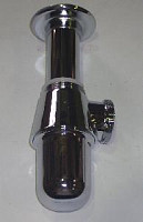 Сифон D32мм бутылочный без трубки (5754.2) (хром) от Водопад  фото 1