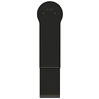 Смеситель для раковины Cersanit Brasko Black 63111 с донным клапаном, высокий, черный от Водопад  фото 4
