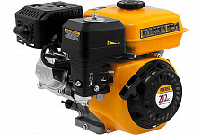 Двигатель бензиновый Denzel RX-17K, 95101 7 л.с., 212 см3, горизонтальный вал шпонка 19 мм от Водопад  фото 1
