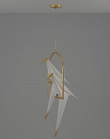 Светильник подвесной светодиодный Moderli V3071-2PL origami Birds 2*LED*6W от Водопад  фото 1