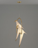 Светильник подвесной светодиодный Moderli V3071-2PL origami Birds 2*LED*6W от Водопад  фото 2