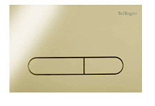 Кнопка смыва Belbagno Prospero BB008-PR-ORO, золото от Водопад  фото 1