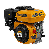 Двигатель бензиновый Denzel RX-17S, 95102 7 л.с., 212 см3, горизонтальный вал шлиц 25 мм от Водопад  фото 3