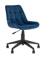 Кресло компьютерное Stool Group Флекс велюр синий от Водопад  фото 1
