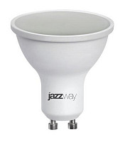 Лампа светодиодная JazzWay PLED-SP, 1033550, 7 Вт, PAR16 3000 К, теплый белый, GU 10 520 Лм