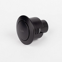 Кнопка слива Iddis 92038MB1AR для арматуры, 1-уровневая, 38 мм, черный матовый от Водопад  фото 3