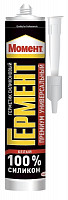 Герметик силиконовый Henkel Момент Гермент Силикон 280 мл, белый, туба от Водопад  фото 1
