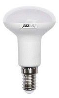 Лампа светодиодная JazzWay PLED-SP, 1033628, 7 Вт, R50 3000 К, теплый белый, E 14, 540 Лм