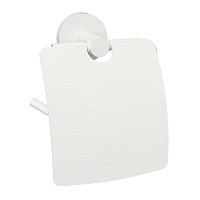 Держатель туалетной бумаги, с крышкой Bemeta White 104112014 от Водопад  фото 1