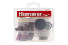 Набор насадок Hammer Flex №6 219-013 для мини-дрели, комбинированный,42 предмета от Водопад  фото 5