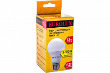 Лампа светодиодная Eurolux LL-E-A60-13W-230-2,7K-E27, 76/2/17 (груша, 13 Вт, теплый, Е27) от Водопад  фото 2