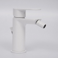 Смеситель для биде WasserKraft Mindel 8506 с донным клапаном, белый от Водопад  фото 2