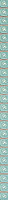 Бордюр Керамин Бисер 2, 24,66х0,9 см, бирюза (шт) от Водопад  фото 1