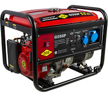 Генератор бензиновый DDE G550P 919-990 1ф, 5,0/5,5/9,4 кВт, бак 25 л, дв-ль 13 л.с. от Водопад  фото 1