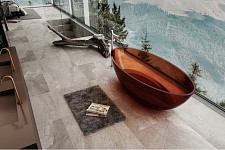 Прозрачная ванна Abber Kristall AT9702Opal из полиэфирной смолы 180х85х52 коричневая от Водопад  фото 4