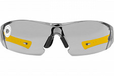 Очки защитные Denzel 89193 открытые, поликарбонатные, дымчатая линза, 2х компонентные дужки от Водопад  фото 2