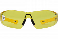 Очки защитные Denzel 89192 открытые, поликарбонатные, желтая линза, 2х компонентные дужки от Водопад  фото 2
