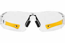 Очки защитные Denzel 89191 открытые, поликарбонатные, прозрачная линза, 2х компонентные дужки от Водопад  фото 2