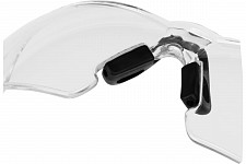 Очки защитные Denzel 89191 открытые, поликарбонатные, прозрачная линза, 2х компонентные дужки от Водопад  фото 5