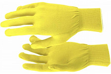 Перчатки 67822 из синтетической нити, 13 класс, лимон, L от Водопад  фото 1
