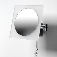 Зеркало WasserKRAFT K-1008 LED-подсветка, 3-х кратное увеличение от Водопад  фото 2
