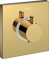 Смеситель для душа Hansgrohe Select Highflow 15760990 встраиваемый, термостат, полированное золото от Водопад  фото 1