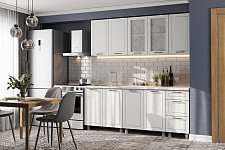 Кухонный гарнитур SV-мебель «Вектор» 2 м, без столещницы, белый / бланж / бланж от Водопад  фото 1