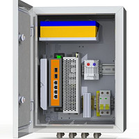 Коммутационный термошкаф Mastermann 6 УТП 4К AКБ 2А IP 66 от Водопад  фото 1