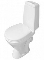 Унитаз-компакт Sanita Кама WC.CC/Kama/2-TM/WHT.G/S1 Комфорт белый S1 с сиденьем микролифт от Водопад  фото 1