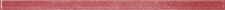 Бордюр стеклянный Керамин Фреш 1, 40х2 см, розовый (шт) от Водопад  фото 1