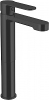 Смеситель для раковины Aquanet Passion AF300-11B высокий, черный матовый от Водопад  фото 1