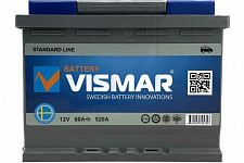 Аккумуляторная батарея Vismar 4660003795356 ST 6СТ-60 N (L)-(1) 520А 242*175*190 от Водопад  фото 2