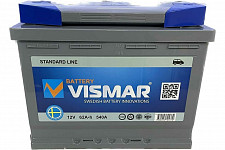 Аккумуляторная батарея Vismar 4660003795370 ST 6СТ-62 N (R)-(0) 540А 242*175*190 от Водопад  фото 2