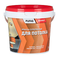 Краска для потолка Pufas Decoself мороз. (1,4 кг) от Водопад  фото 1