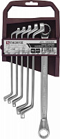 Набор ключей Thorvik ORWS006 гаечных накидных изогнутых 75° на держателе, 6-19 мм, 6 предметов от Водопад  фото 1