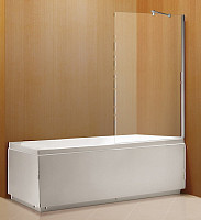 Шторка для ванны Avek Fort C 10218/1.4 500х1400, (неподвижная) прозрачное стекло 6мм, профиль хром от Водопад  фото 1