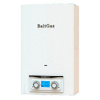 Газовая колонка BaltGaz Comfort 11, 31407, 22кВт электронное зажигание, белая от Водопад  фото 1