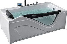 Акриловая ванна Gemy G9055 K R 180х90 с гидромассажем и аэромассажем, правая от Водопад  фото 1