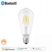 Лампа светодиодная Ledvance SMART+ Filament Edison Dimmable 4058075208575 6 Вт, 2700 К, E27 от Водопад  фото 2