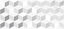 Вставка настенная Cersanit Omnia геометрия белый 20x44 (ШТ) от Водопад  фото 1