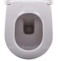 Унитаз подвесной Gustavsberg Hygienic flush 5G84HR01 безободковый с сидением микролифт от Водопад  фото 4