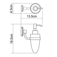 Дозатор для жидкого мыла WasserKRAFT Oder K-3099 от Водопад  фото 2