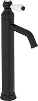 Смеситель для раковины Jacob Delafon Louise E24361-BL высокий, черный матовый от Водопад  фото 1