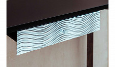 Консоль TorySun Atom Compact, коричневый, фасад серебряная поталь от Водопад  фото 4