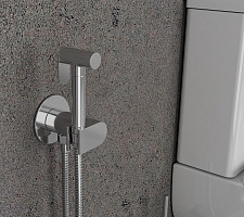 Гигиенический душ Rush Capri CA1435-97, со смесителем, встраиваемый, хром от Водопад  фото 2