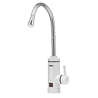 Водонагреватель - смеситель для кухни Zanussi SmartTap НС-1185897 проточный, 3 кВт, гибкий излив, белый от Водопад  фото 1