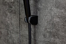 Держатель для лейки Orange O-Shower OWB-A-B черный от Водопад  фото 2